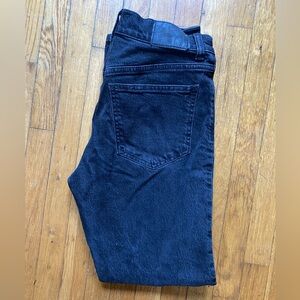 Like New Madewell The ‘90s Straight Leg Jean - Belmere (Black) -  26P
